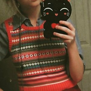 Hot Pink Paul McCartney inspired vest